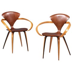 Norman Cherner "Pretzel" Armchair for Plycraft