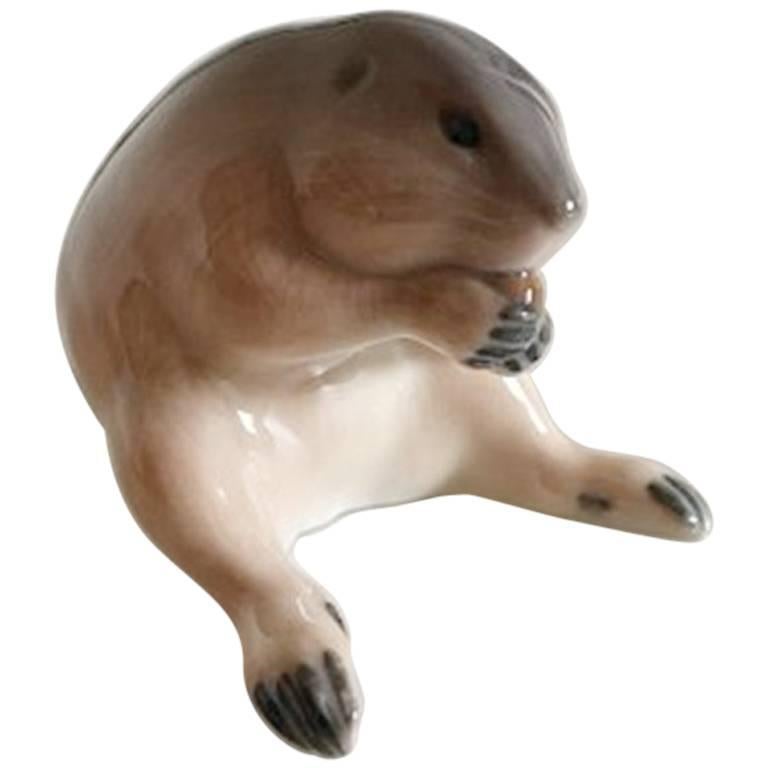 Royal Copenhagen Figurine of Lemming For Sale
