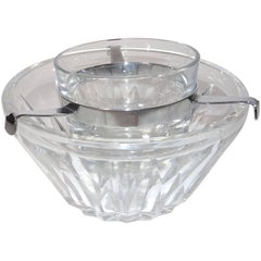 20th Century Baccarat Crystal Caviar Set