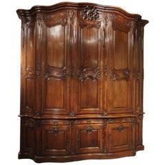Grand buffet de présentation du château du XVIIIe siècle, vers 1720