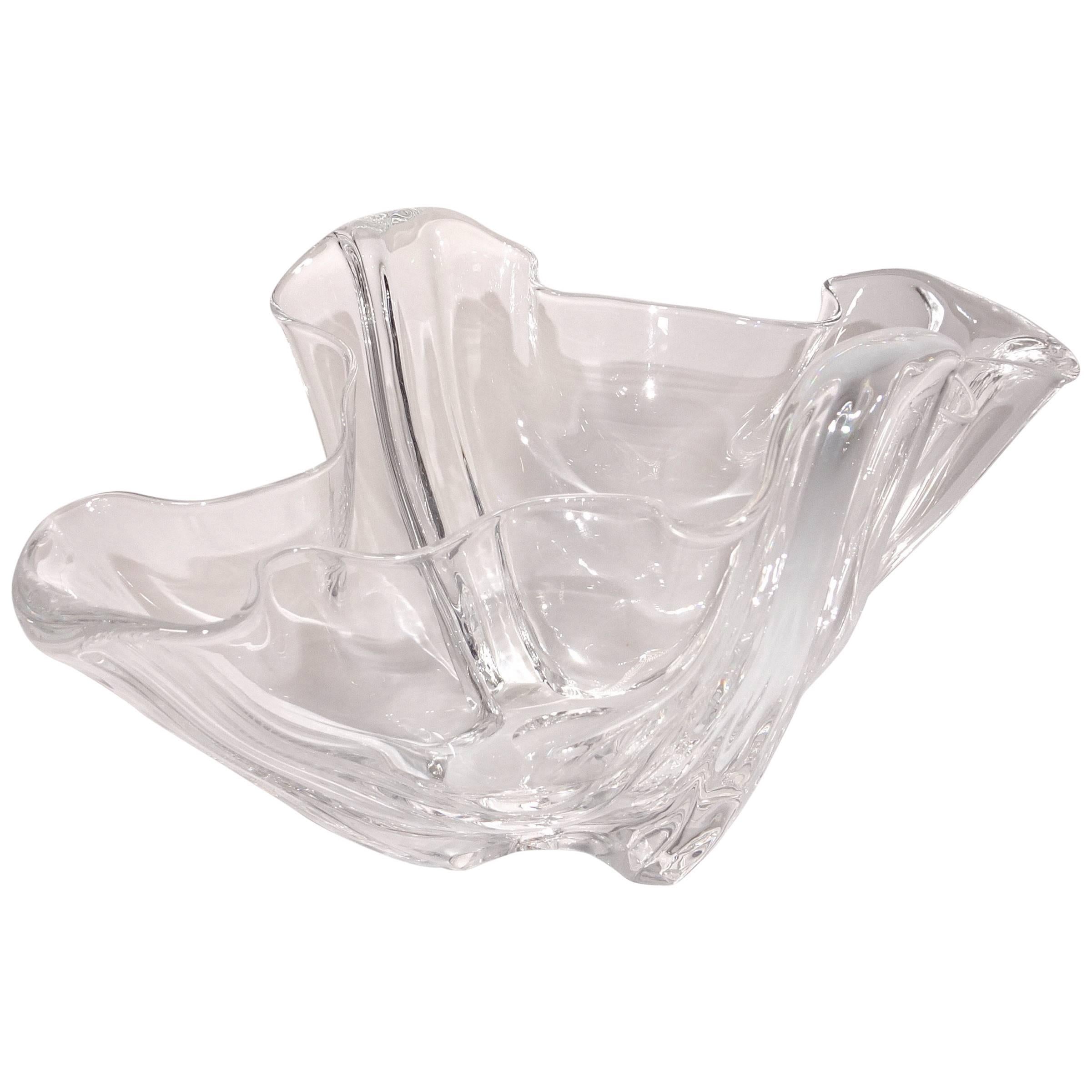 Steuben Grotesque Glass Bowl For Sale