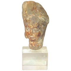 Antique Terracotta Bust