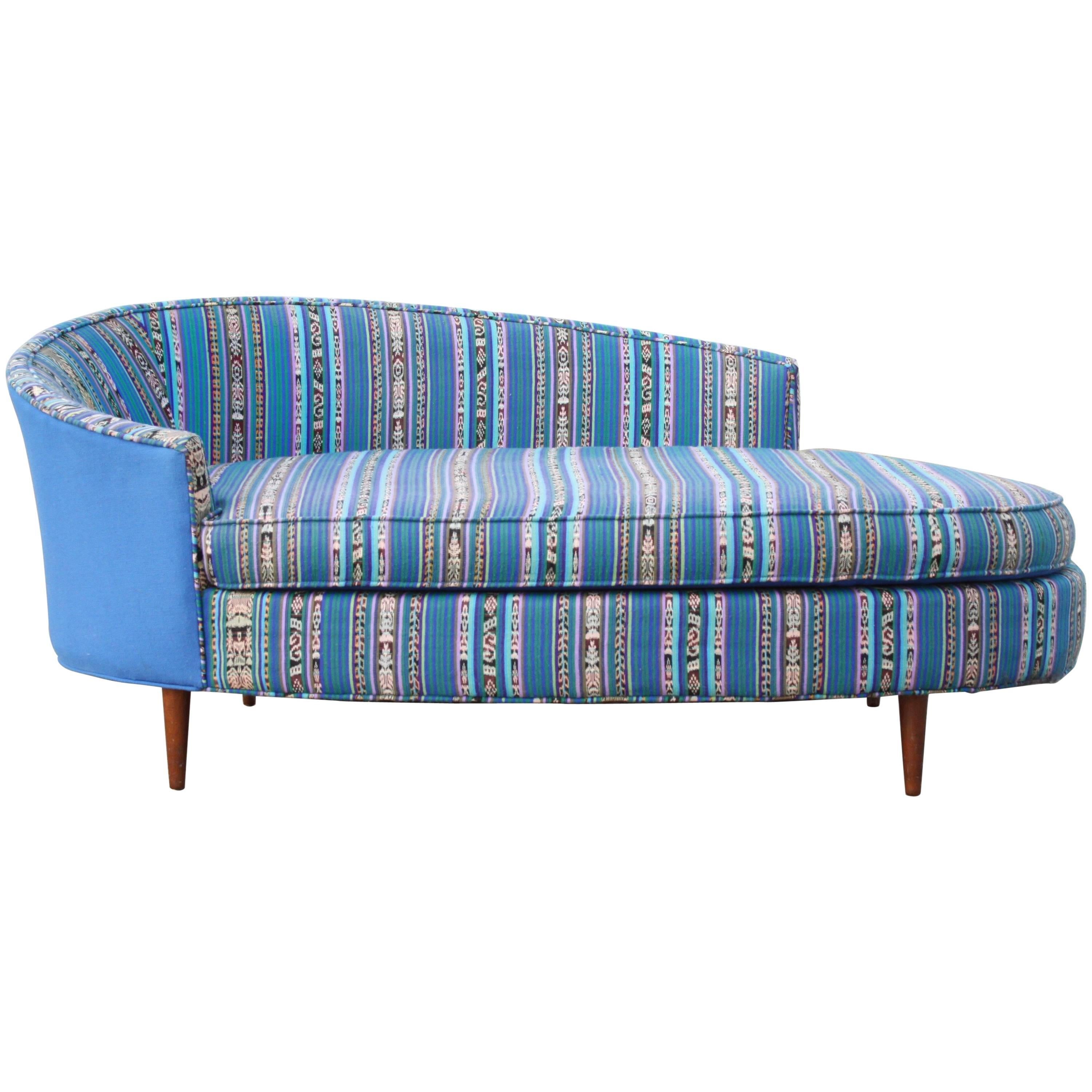 Adrian Pearsall Oval Chaise Lounge Settee