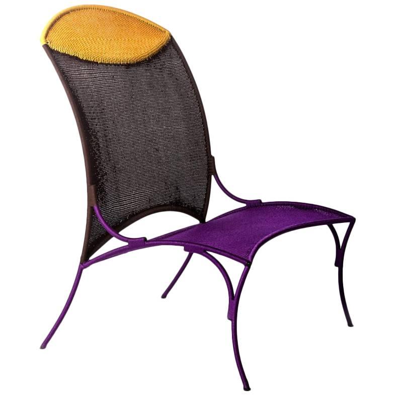 Arco Chair B. by Martino Gamper for Moroso for Indoor/Outdoor in Multi-Color For Sale