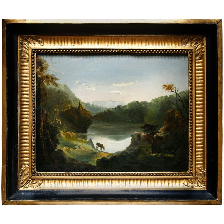 Early 19th Century American Landscape Painting By Henry Peters Gray Early 19th Century American Landscape Painting By Henry Peters Gray Pna 1837 For
