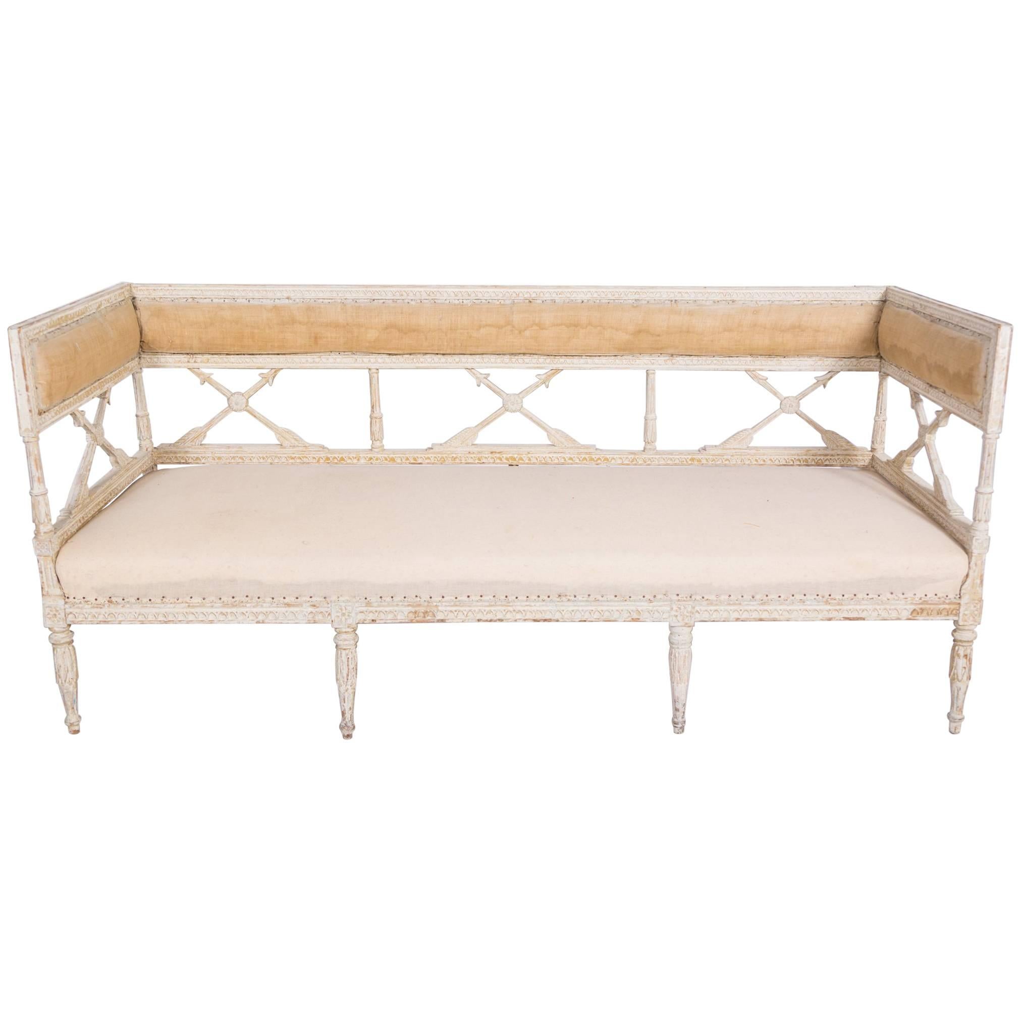 18c Swedish Neoclassical Sofa