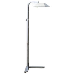 Charles Hollis Jones Chrome Floor Lamp