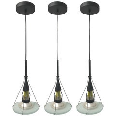 Luminaires de suspension postmodernes conçus par Robert Sonneman pour George Kovacs