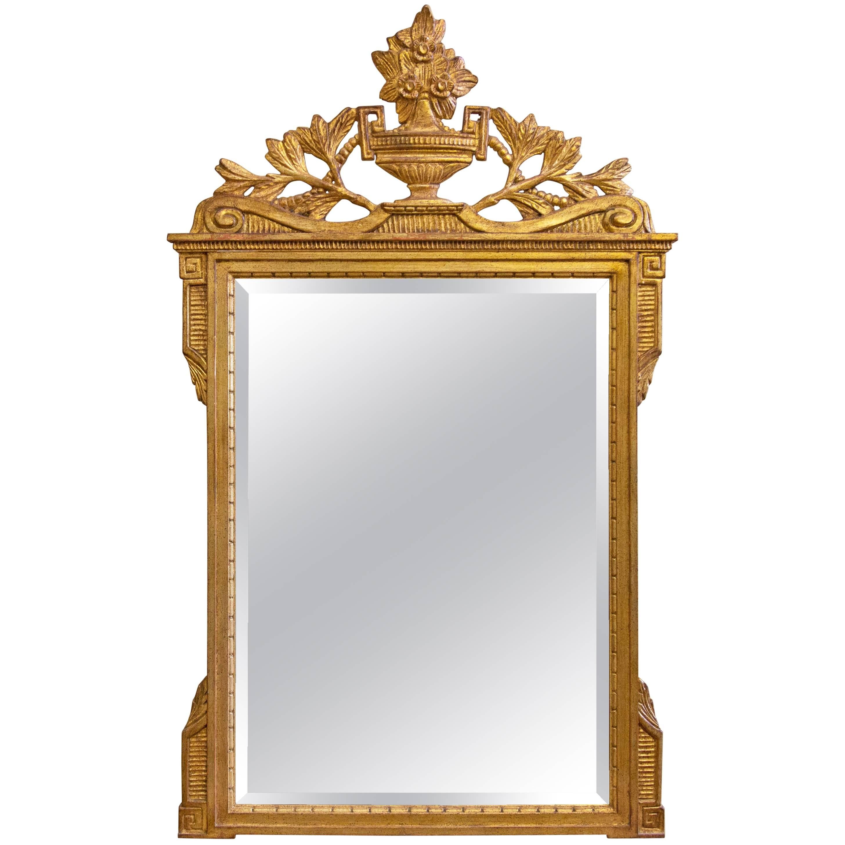 Italian Neoclassical Gilt Mirror