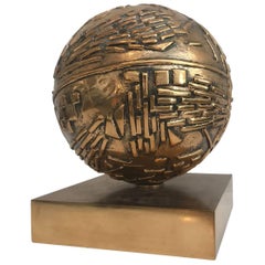 Kinetic Bronze Sculpture by Angelo Rinaldi
