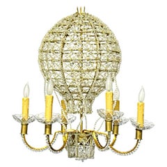 Vintage Balloon Form Chandelier