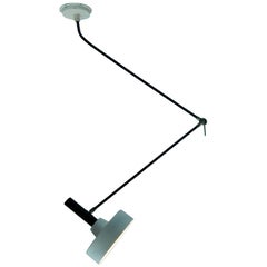 Rare Wall or Ceiling Lamp, Model '190 B' by Willem Hagoort, Netherlands, 1956