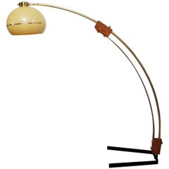 1970s Nova Lighting of California Arc Floor Lamp