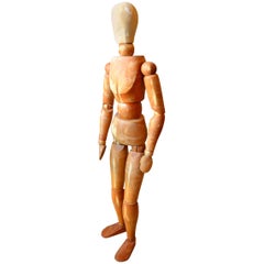 Modèle d'artiste articulé en bois massif