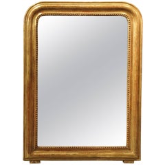 Antique Giltwood Louis Philippe Mirror from France