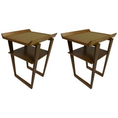 Superior Table Company Pair of Stands
