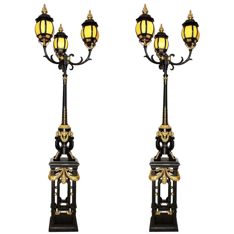 Antique Lamp Post - 99 For Sale on 1stDibs | antique cast iron lamp ...