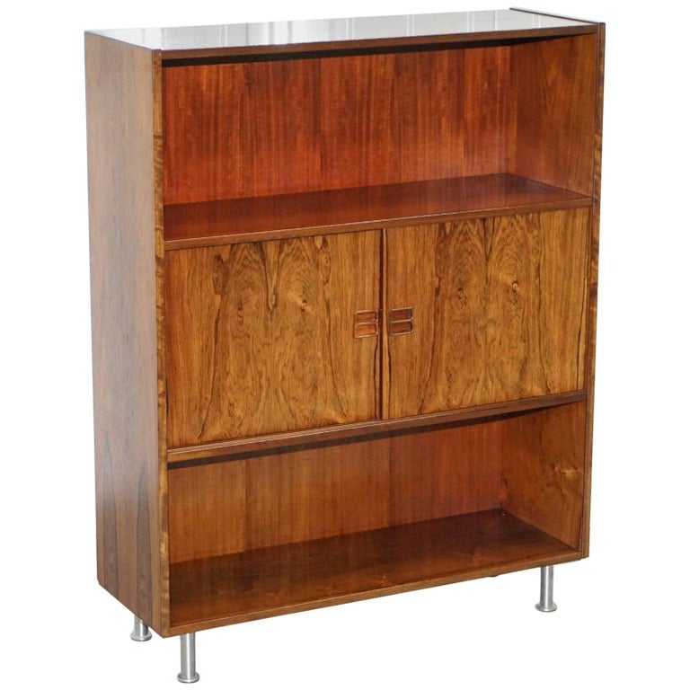 Stunning Omann Jun Mobelfabrik MidCentury Modern Bookcase Sideboard For Sale at 1stDibs
