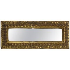 1960s Italian Florentine Rectangle Gilded Mirror