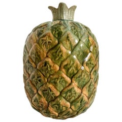 Vintage Dodie Thayer Style Pineapple Raku Vase