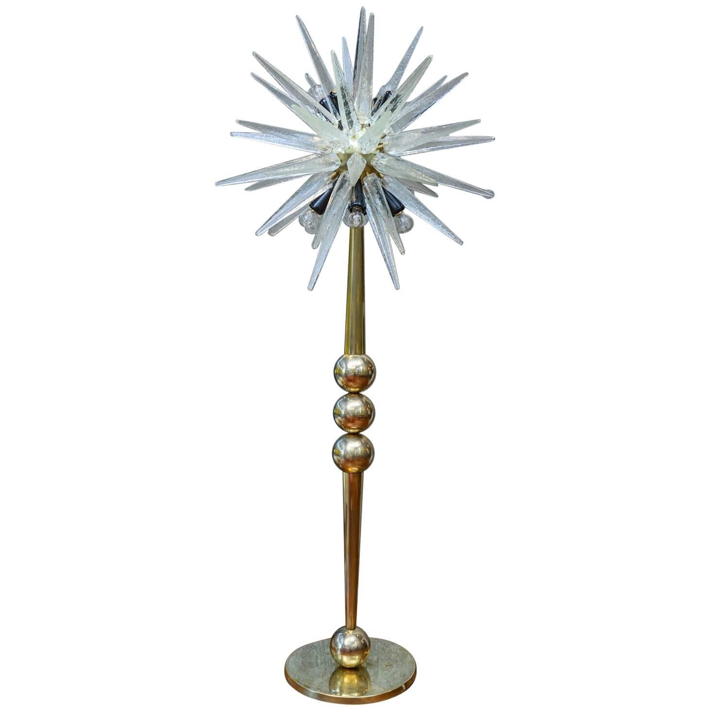Murano Glass Floor Lamp