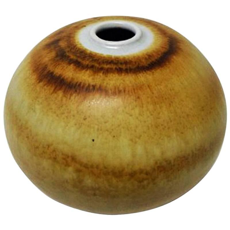 Onionshaped cheramic vase from 1977 Höganäs, Sweden