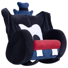 Bretz Goofy Kids Designer Chair Fabric Black