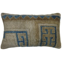 Bolster Vintage Oushak Rug Pillow