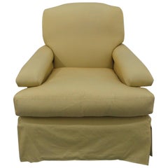 Classic Upholstered Club Chair