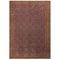 Antique Persian Fereghan Rug Circa 1890