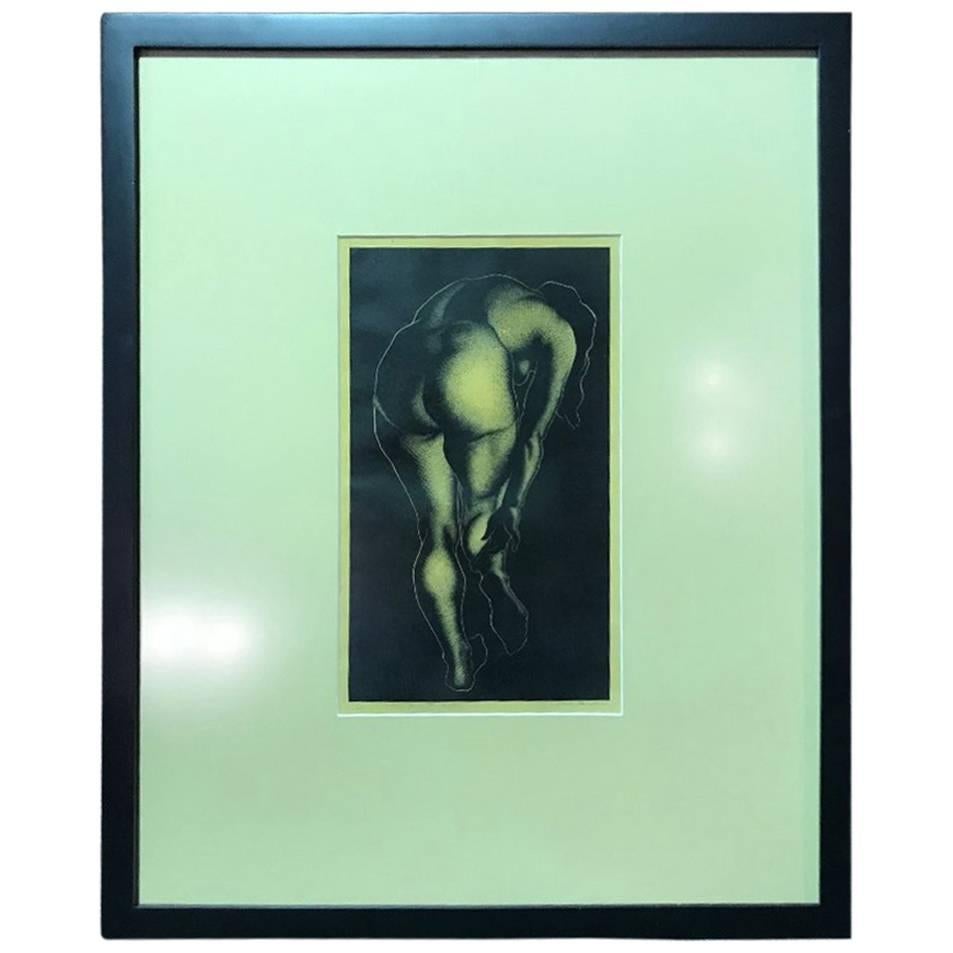 Paul Landacre Limited Edition Wood Engraving Print "A Woman"