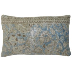 Light Blue Persian Large Rug Pillow