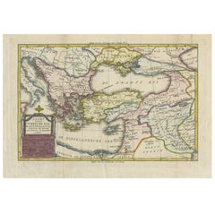 Antique Map of the Ottoman Empire by R. Bonne, 1785
