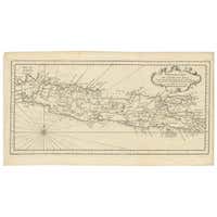 Antique Map of Java 'Indonesia' by Chatelain, 1719 For Sale at 1stDibs