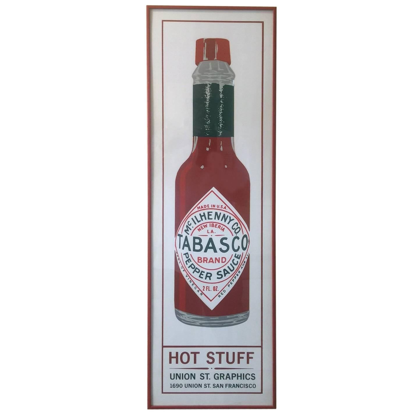 "Tabasco" Pop Art Framed Lithograph