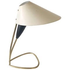 Vintage Elegant Mid-Century Modern Table Lamp or Desk Light Italy 1950s