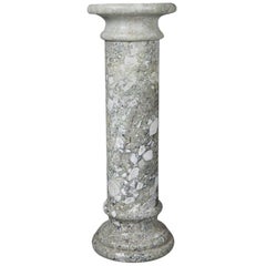 Antique Italian Neoclassical Marble Sculpture Display Pedestal, circa 1870