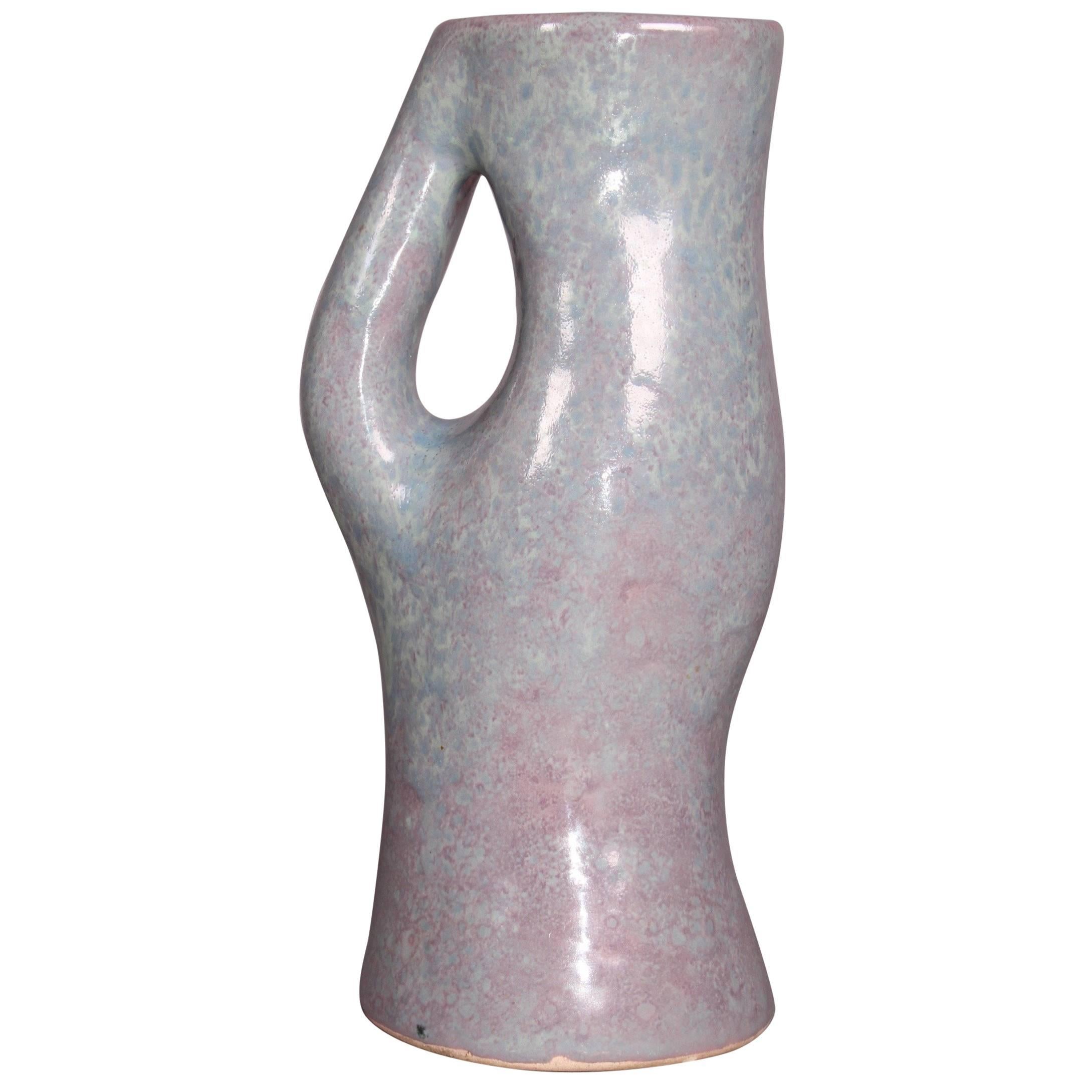 Ceramic Vase in the Style of Georges Jouve