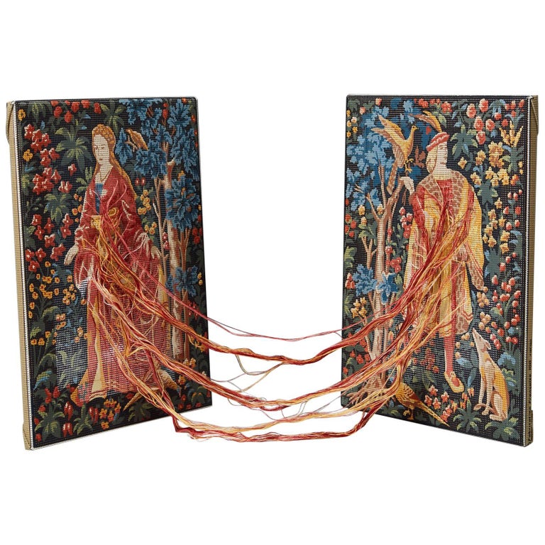 Tapestry Painting by Elisabeth Westerlund, Sweden, 2004 at 1stDibs