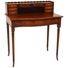 Antique Mahogany Bonheur Du Jour Desk