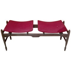 Danish Bench with Two Seats