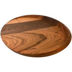 American Dark Solid Walnut Tray by Richard Hudson