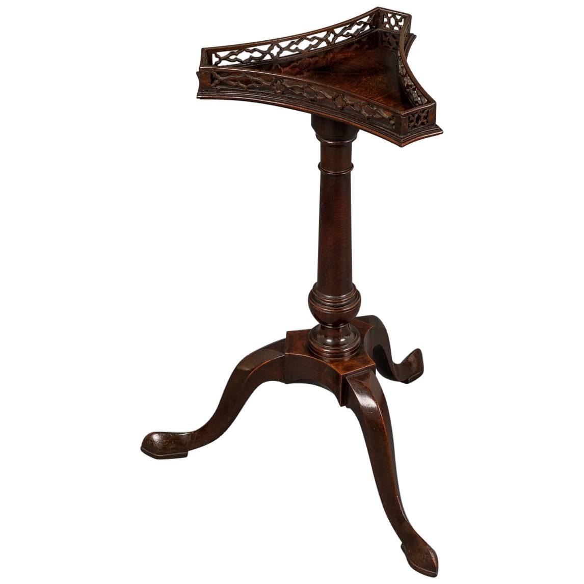 George II Mahogany Kettle Stand For Sale