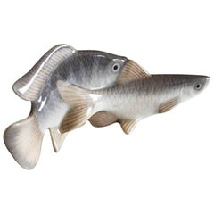 Royal Copenhagen Figurine of Two Fish #3042