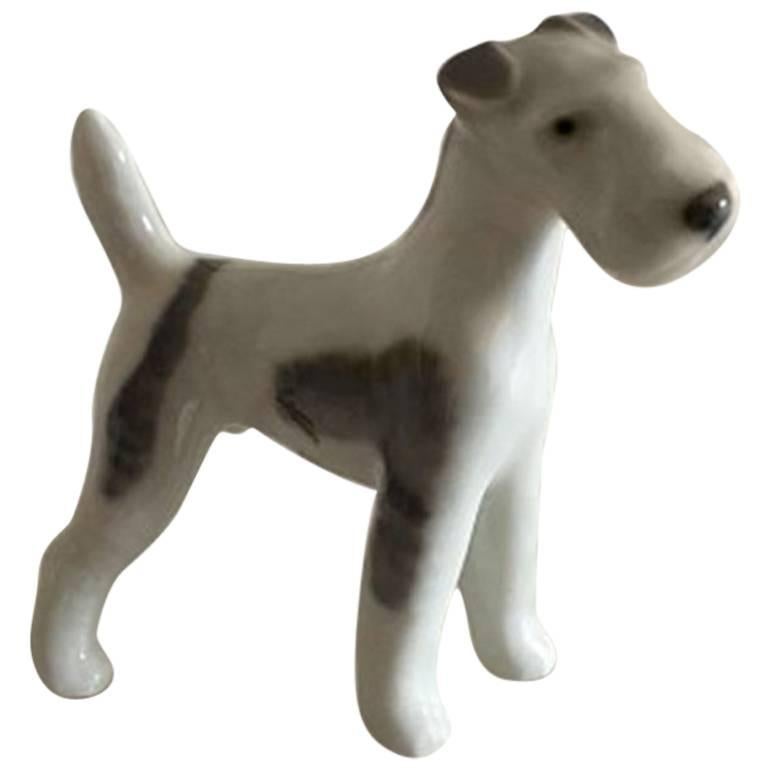 Royal Copenhagen Figurine Wirehaired Terrier #3170