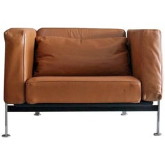 Leather Lounge Chair by Robert & Trix Haussmann for De Sede Switzerland