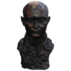 Large Size Bronze Bust
