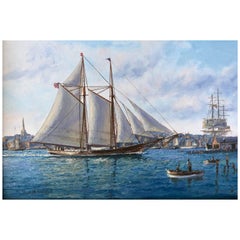 "Schooner in NY Harbor" by Shane Michael Couch