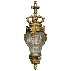 French Gilt Bronze Octagonal Versailles Antique Lantern