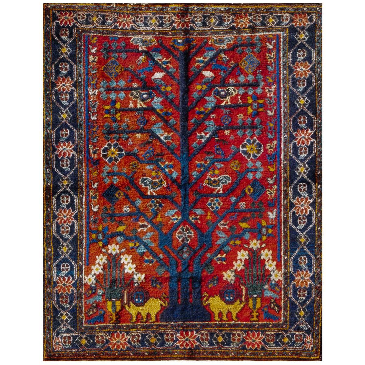 Persian Neyriz Rug For Sale